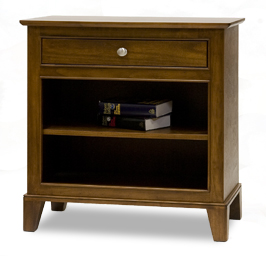 Fifth Avenue bedside chest - solid wood, custom built to order furniture, locally built, Canadian made,