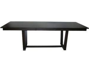 Adam Dining Table, part of our exclusive Tangent design line, built to order in solid wood in BC, Canada.