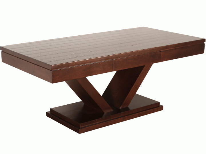 Ambassador coffee table - solid wood, custom made to order furniture, Canadian made