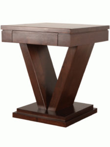 Ambassador End Table - solid wood, custom made to order furniture, Canadian made
