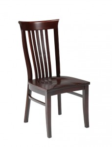 Athena Dining Chair, solid wood, Canadian built, custom, built furniture.