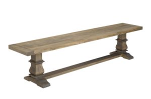 Black Sea Bench - solid wood, Canadian built, custom built furniture,