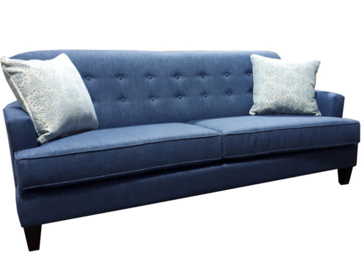 Blanche Sofa by Van Gogh Designs - solid wood frame, fully upholstered, locally built, made to order furniture, Canadian made