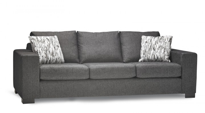 Block sofa by Stylus - solid wood frame, fully upholstered, locally built, made to order furniture, Canadian made