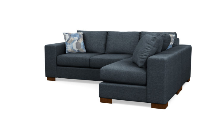 Blaock sectional built to order by Stylus sofas of BC, Canada