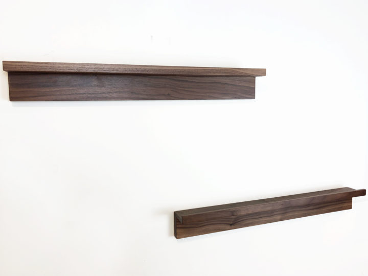 Bonnie Shelf - a pair of wall mounted floating shelves