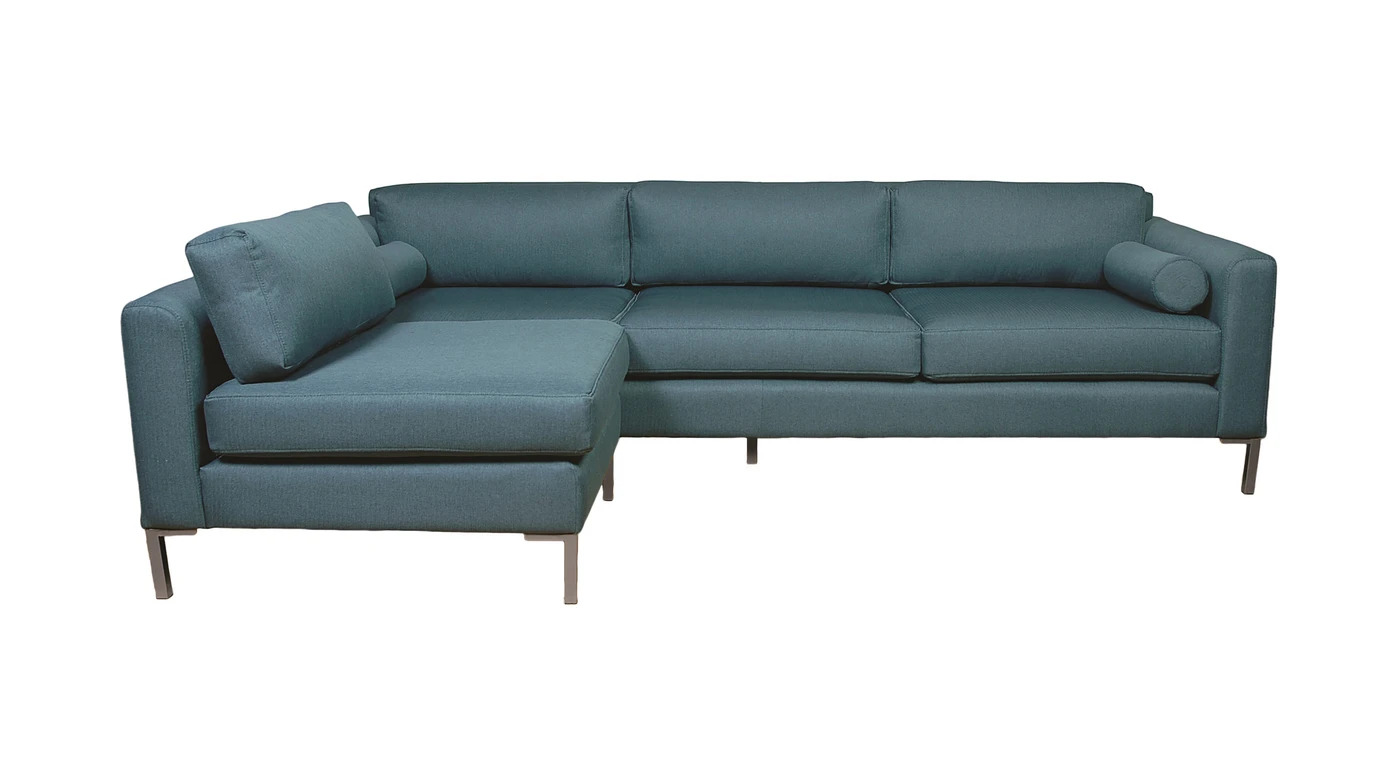 Bosley Sectional By Vangogh Designs, Van Gogh Leather Sectional