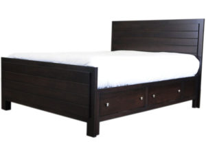 Bowen bed - solid wood, locally made, Canadian made, built to order