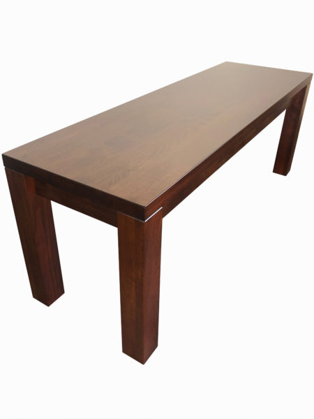 Boxwood Bench - Solid wood, Canadian built, locally built, custom built furniture,