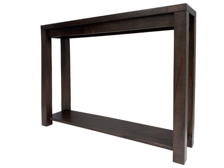 Boxwood Sofa Table -shown in Wormy Maple