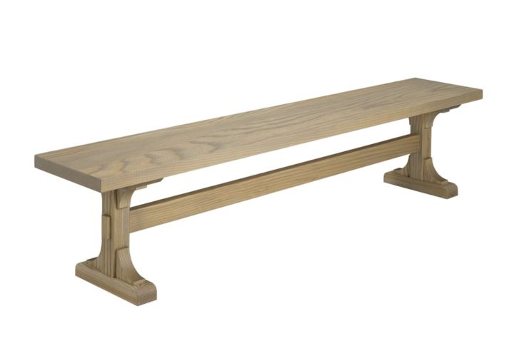 Castleton Bench, solid wood, Canadian made, custom built furniture.