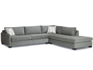 Cato Sectional Sofa, by Stylus - solid wood frame, fully upholstered, locally built, made to order furniture, Canadian made
