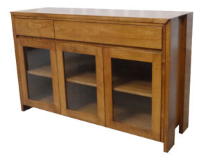 Chesterman server - solid wood, custom built furniture, Canadian made