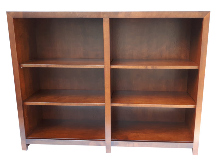 Coleman bookcase - solid wood, locally built, custom in-house design, Canadian made