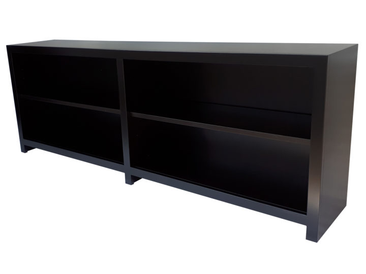 Coleman Bookcase - shown in black stain