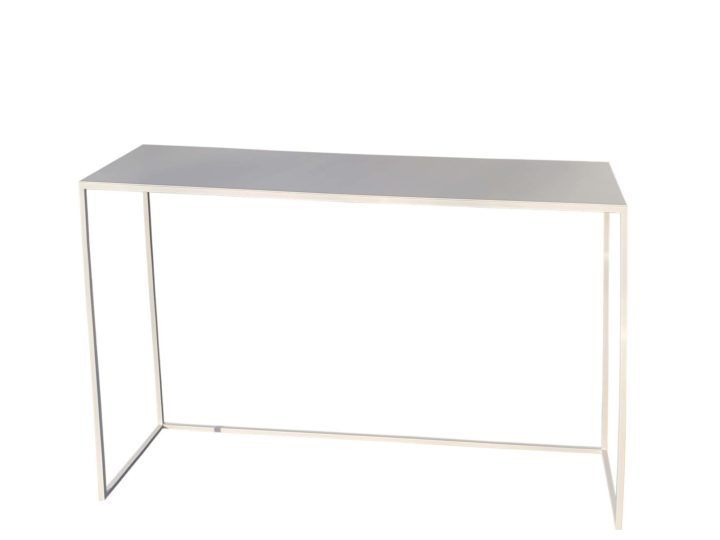 Mix it Up Console Sofa Table Metal Top