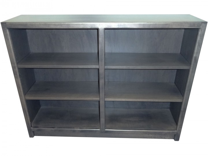 Contemporary Bookcase - solid wood locally built, custom in-house design, Canadian made
