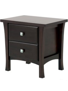 Crofton nightstand by Purba - solid wood, locally built, Canadian made,custom built to order furniture