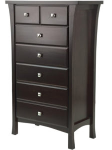 Crofton 7 Drawer Chest by Purba - solid wood, locally built, Canadian made,custom built to order furniture