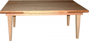 Edinburg dining table - solid wood, Canadian built, custom furniture