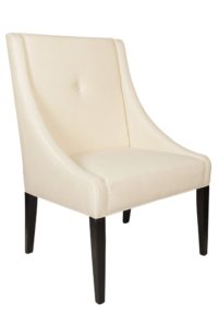 Fairmont armchair - solid wood, Canadian made, upholstered custom built furniture