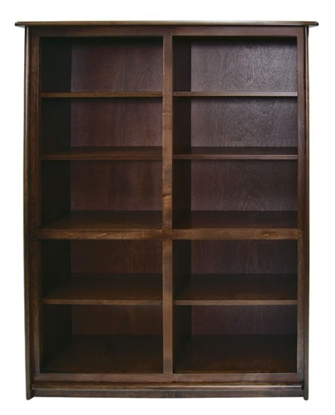 Galiano-double-bookcase72H x 48W x 13.5D by Purba