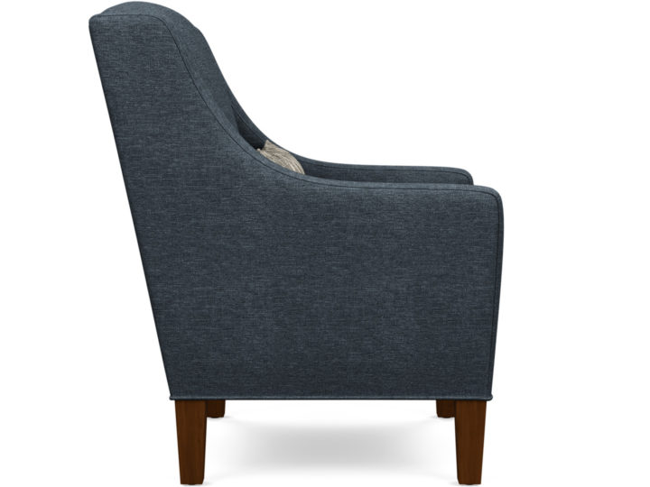 Geno Armchair by Stylus- solid wood frame, fully upholstered, locally built, made to order furniture, Canadian made