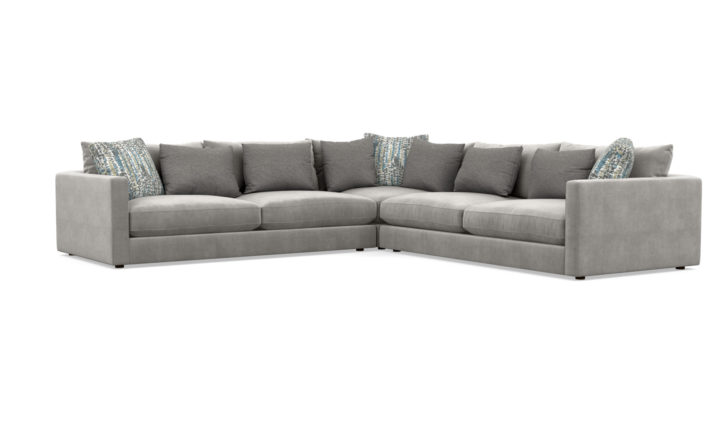 Haz sectional sofa built to order by Stylus sofas of BC, Canada