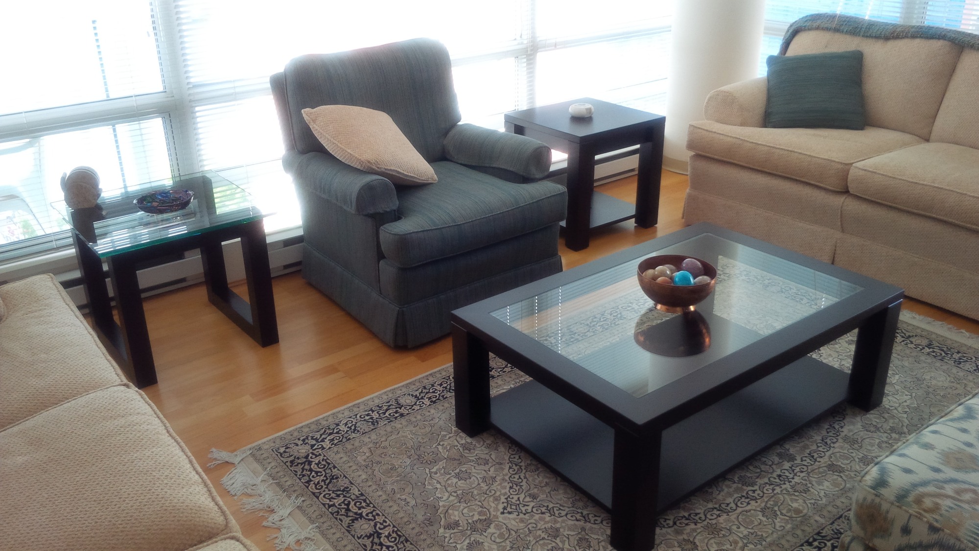 custom solid wood living room pieces 1