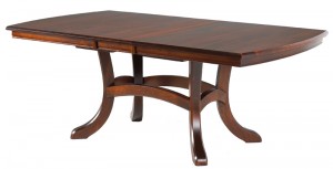 Jordan Dining Table, solid wood, custom furniture, solid wood, Canadian made.