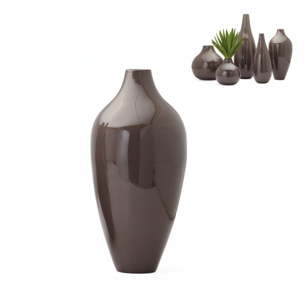 Juno Bamboo Vase - Tapered-Clay