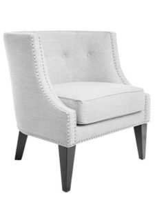 Krista armchair by Van gogh - solid wood frame, fully upholstered, locally built, made to order furniture, Canadian made