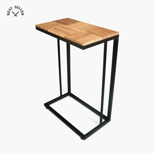 L-side-table neutral Bamboo