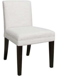 Leena Chair by Van Gogh Designs - solid wood, fully upholstered, Canadian made, built to order