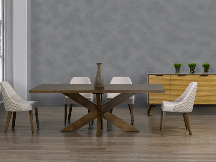 Leka Dining Table - front view