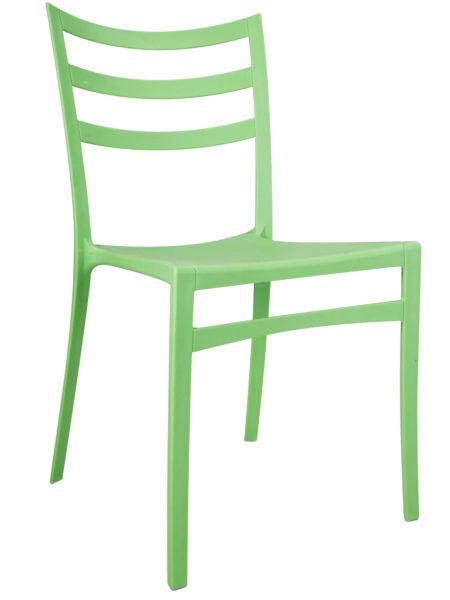 Maddy Chair by Mountain house - indoor / outdoor use, plastic, light weight, stackable