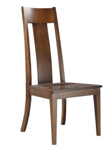 Macy Dining Chair, solid wood, Canadian built, custom, built furniture.