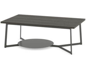 Malloy Coffee Table - Canadian made, welded steel frame, solid wood, glass, made to order furinture