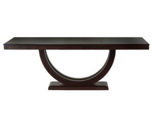 Metro solid wood dining table