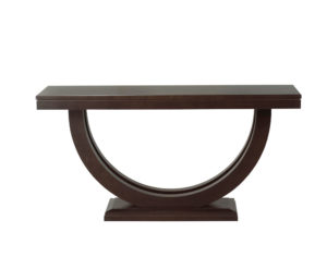 Metro sofa table - solid wood, custom built furniture, Canadian made