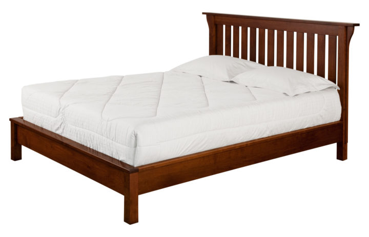 Mission Bed by Woodworks - solid wood, locally built, Canadian made