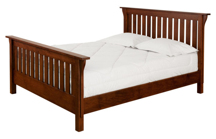 Mission Bed by Woodworks - solid wood, locally built, Canadian made