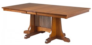 Morris Plains Dining Table, custom furniture, exclusive design, made in Canada.