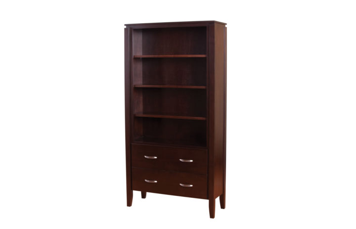 Newport 4 drawer tall bookcase by WW