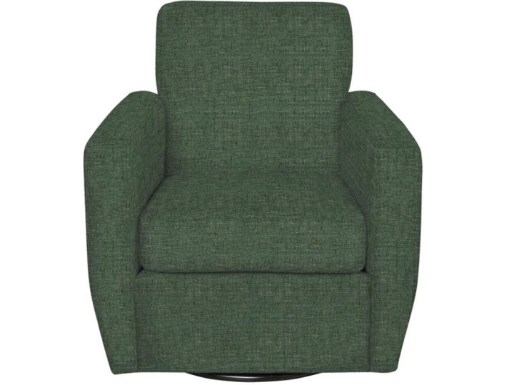 Noah Swivel chair by Vangogh - solid wood frame, fully upholstered, locally built, made to order furniture, Canadian made