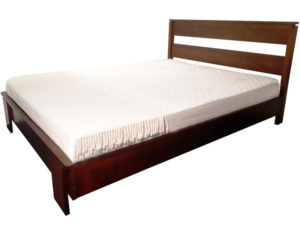 Tofino bed - solid wood, locally built, Canadian made, in-house design