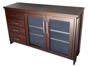 Tofino server built to order in BC, we use only solid wood – Poplar or Maple for this series.