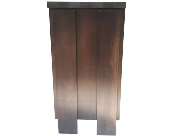 Tofino server - solid wood, custom built furniture, Canadian made
