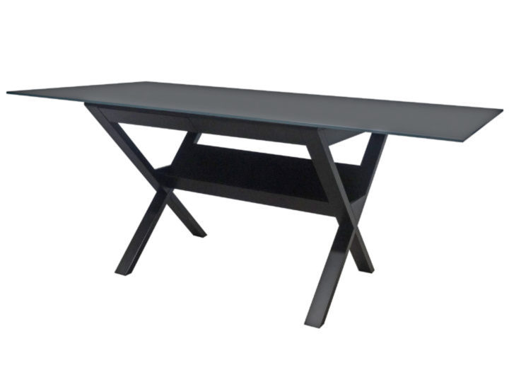 Paris Desk - this solid wood, locally built desk can double as a condo dining table