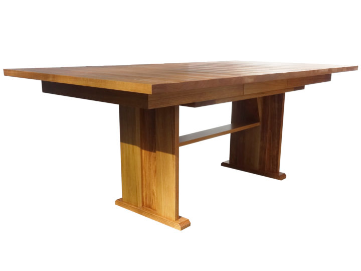 Vancouver Trestle Dining Table - angle view II